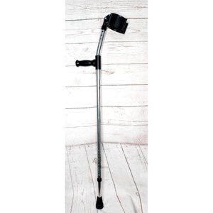1 Guardian Signature Adjustable Walking Aid Forearm Crutch Hand Grip Rubber Foot